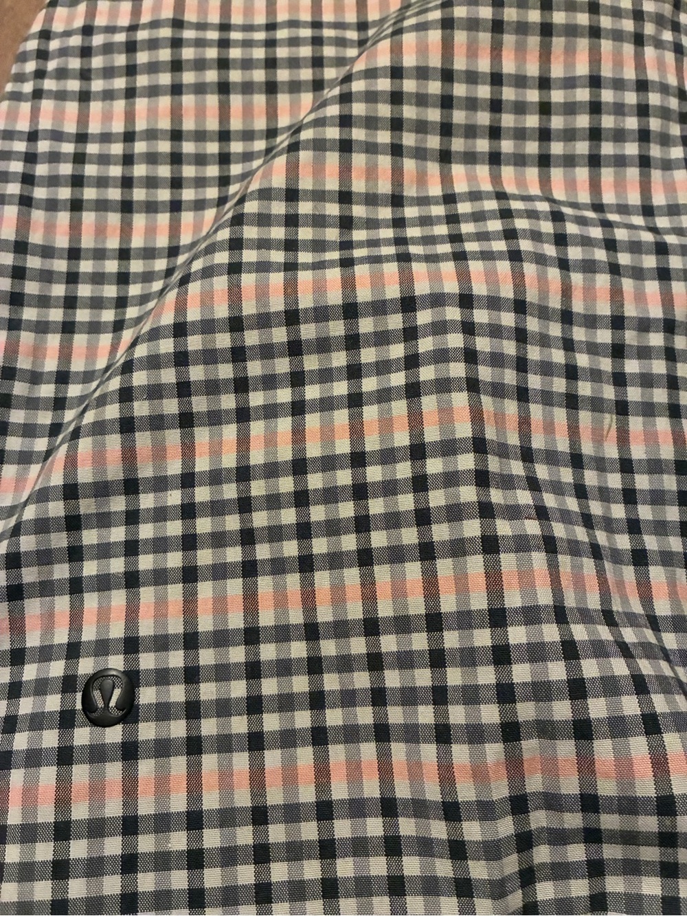 Lululemon Kahuna Plaid Active Golf Shorts Men's Size 34 - Picture 12 of 13